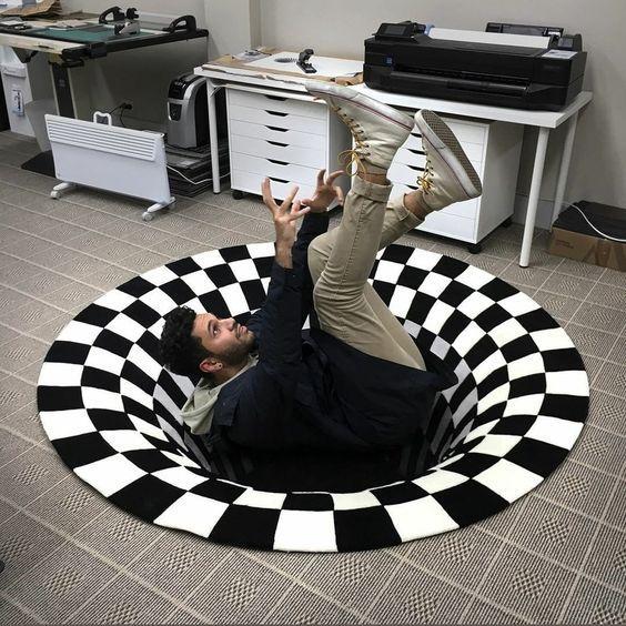 Vortex Illusion Teppe | Luvikno