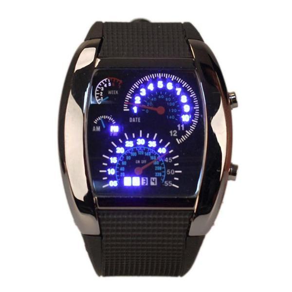Rennuhr LED Digital Sport Watch with Strap | Luvikno