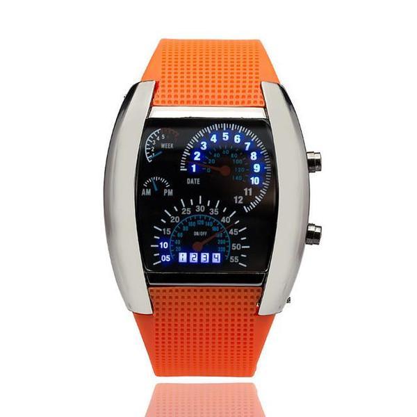 Rennuhr LED Digital Sport Watch with Strap | Luvikno