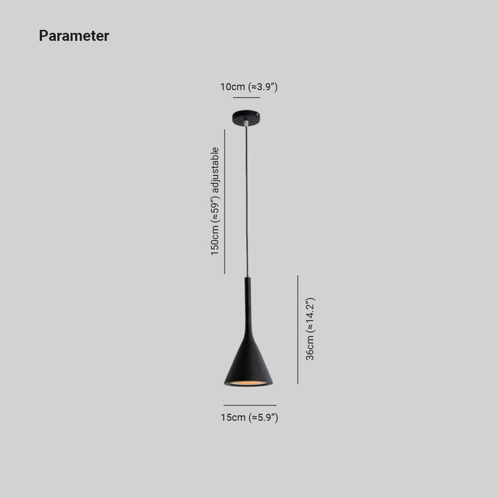 Moderne Triangel Pendellampe - Trionda | Luvikno