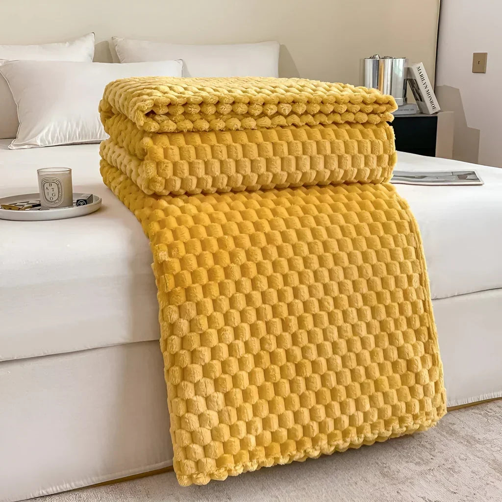 Luvikno | CozyNest - Ultimat Varm og Myk Teppe for Sofa og Seng