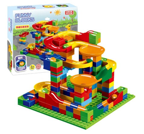 MarbleBuilder Sett - Tilpassbar Marmor Racingbane for Opprettelse Luvikno