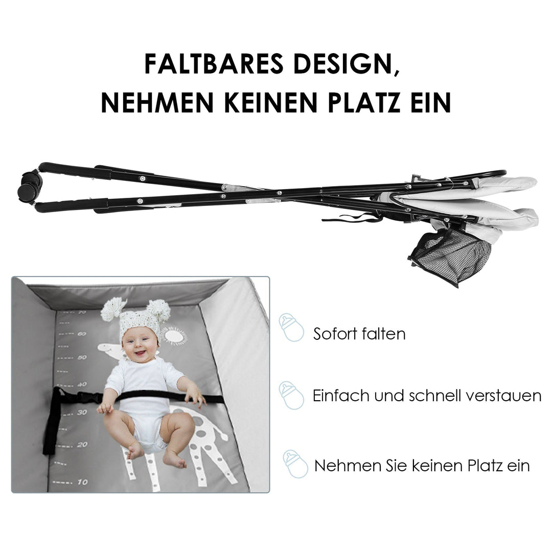 Sammenleggbar Stellebord Baby Stelleenhet | Luvikno