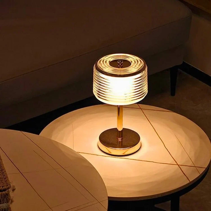 Luvikno | GlowRing Lys - Moderne Ringformet LED Bordlampe