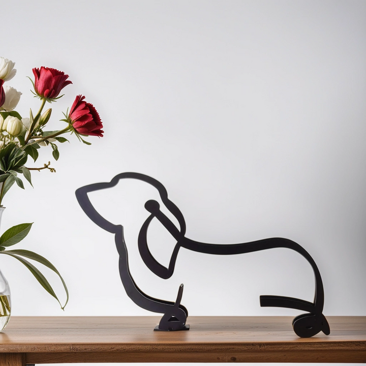 Abstract hundeskulpturer - CanineArt Luvikno