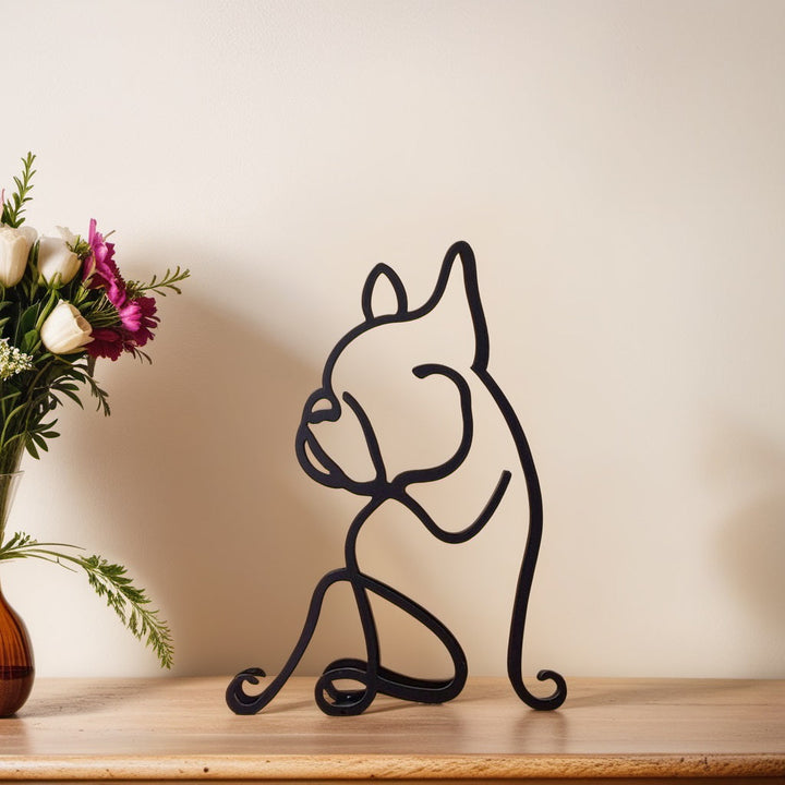 Abstract hundeskulpturer - CanineArt Luvikno