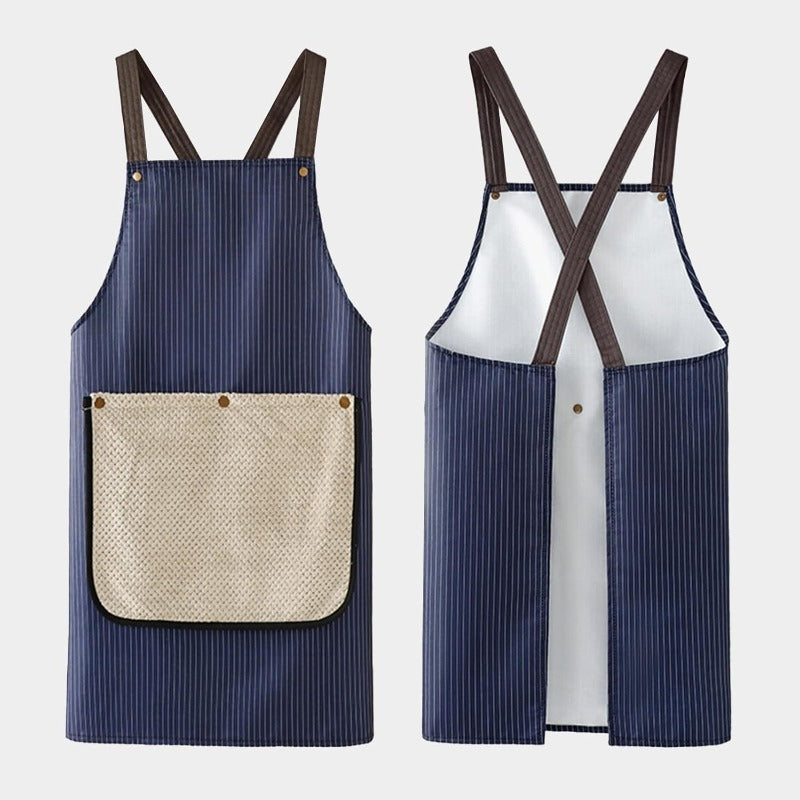 Cross Back Work Apron Luvikno