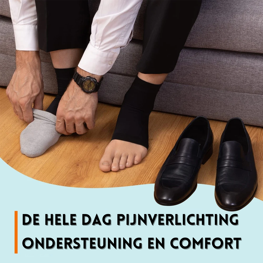 Komprimerende ankel sokker for nevropati - AnkleSupport Pro | Luvikno