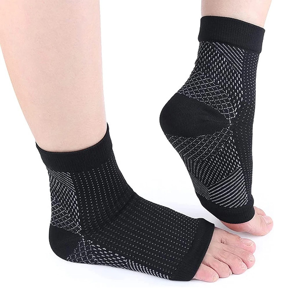 Komprimerende ankel sokker for nevropati - AnkleSupport Pro | Luvikno