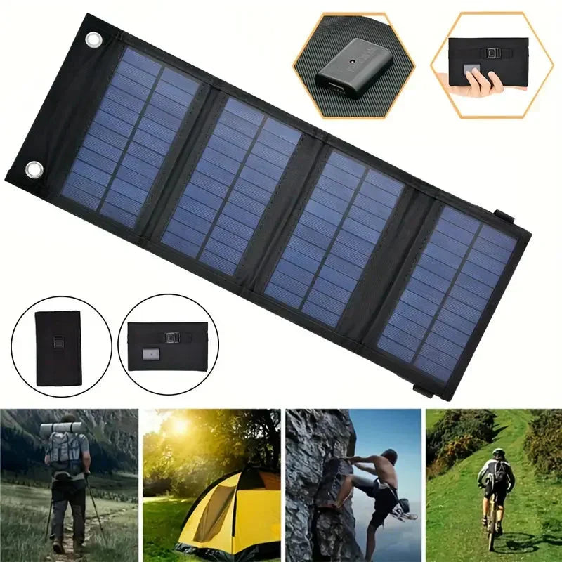 Luvikno | Sammenleggbar Solenergi Bank - SolarMate