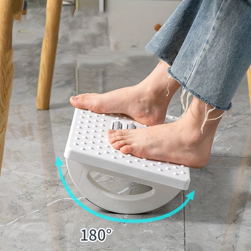 Ergonomisk Fotstøtte med Justerbar Overflate – Antiskli og Klar til Bruk | Luvikno