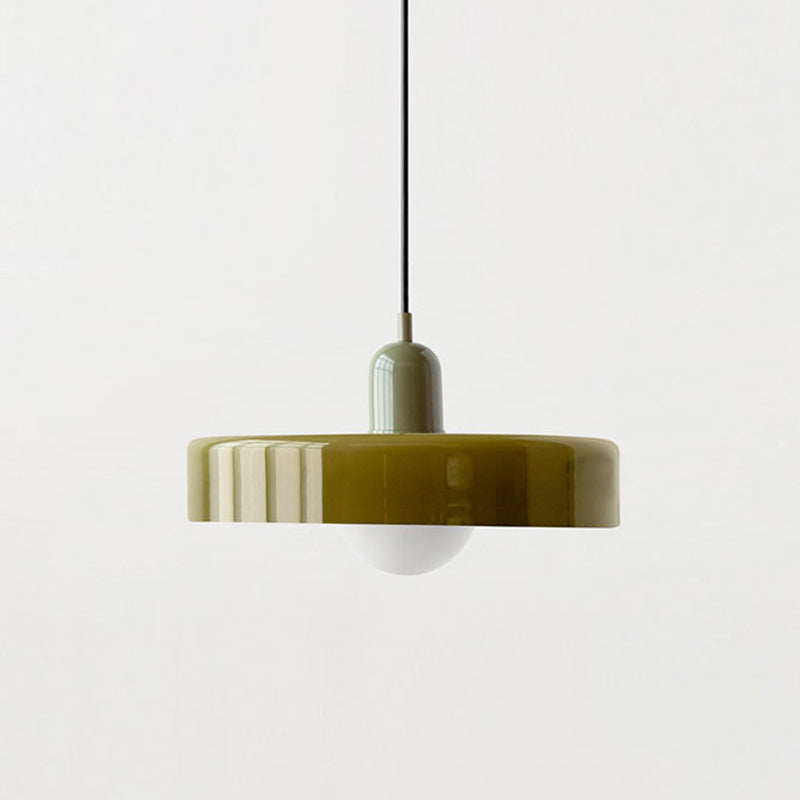 Fargerik Bauhaus-Stil Pendellampe - StiloGlas | Luvikno
