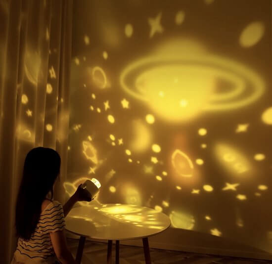 StarGlow Projektor – Magisk Stjernete himmel med MusikkLuvikno