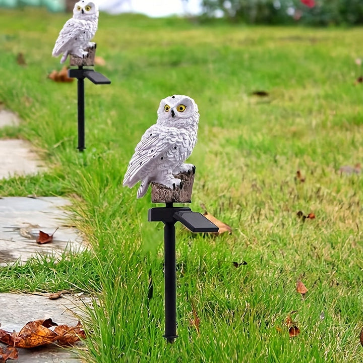SolarOwl - Moderne LED Hage Lampe med Unik Design | Luvikno