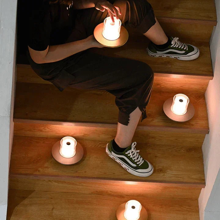 Luvikno | GlowLuxe Lampe – Stilig LED Bordlampe for Ambient Belysning