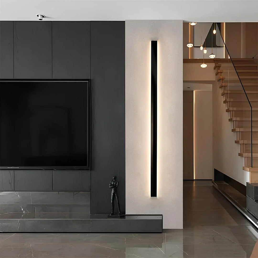 Utendørs Vegglampe Aluminium Moderne LED Vegglampe Luvikno