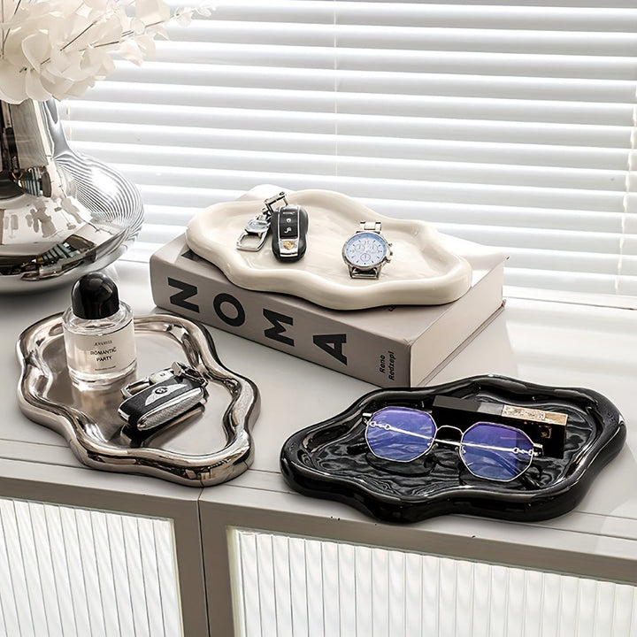 CloudDish - Elegant skyformet smykkeorganizer bolle