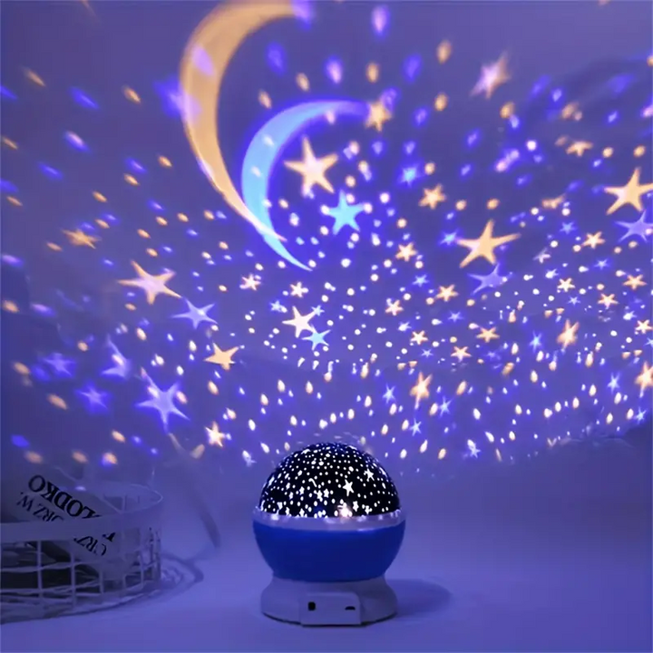 Star Projector Night Light - Luna | Luvikno