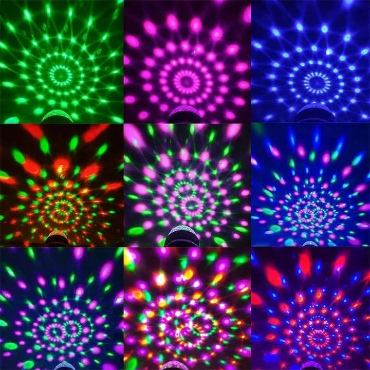 LED Disco Party Light – PartyGlow Spin | Luvikno
