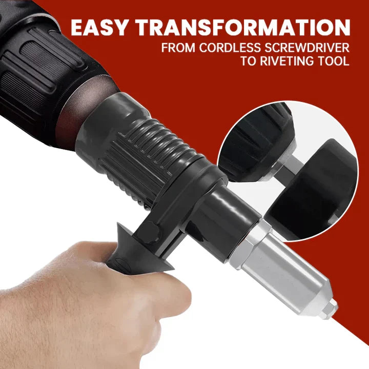 Nail Plier Adapter for Battery Drill – SpeedRivet | Luvikno