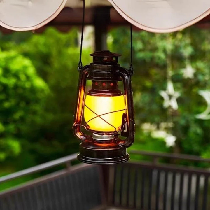 FlamaGlow - Oppladbar Camping LED Lanterne Luvikno