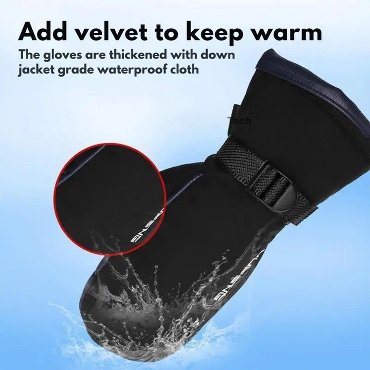 Elektriske varmehansker | Dobbelt sidig, 10.000 mAh USB opladbar | Vanntett for ski og motorsykkelkjøring