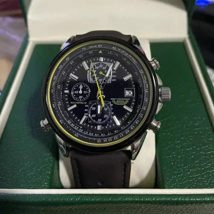 Luvikno | ChronoCraft Kronograf | Tidløs Eleganse
