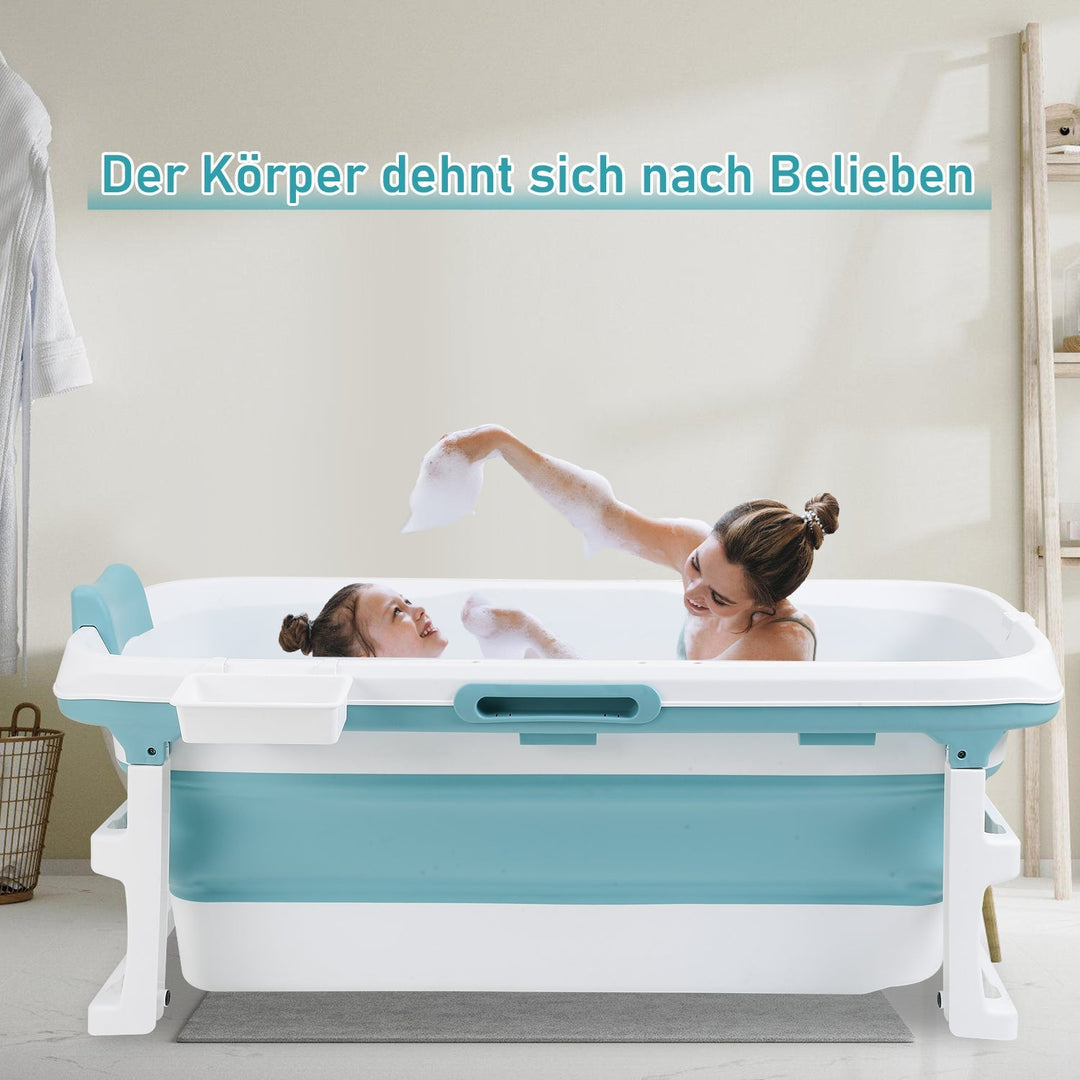 Foldbar badekar med lokk | Luvikno