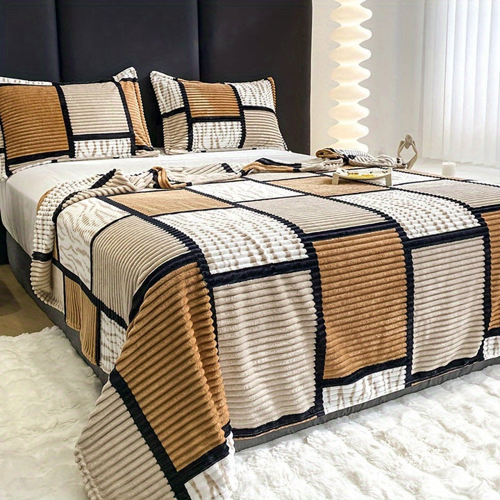 CozyLuxe – Flanellteppe for Alle Sesonger Luvikno