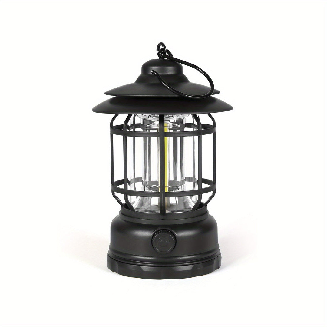 RetroGlow Lampe – Dimmbar Oppladbar LED Utendørsbelysning | Luvikno