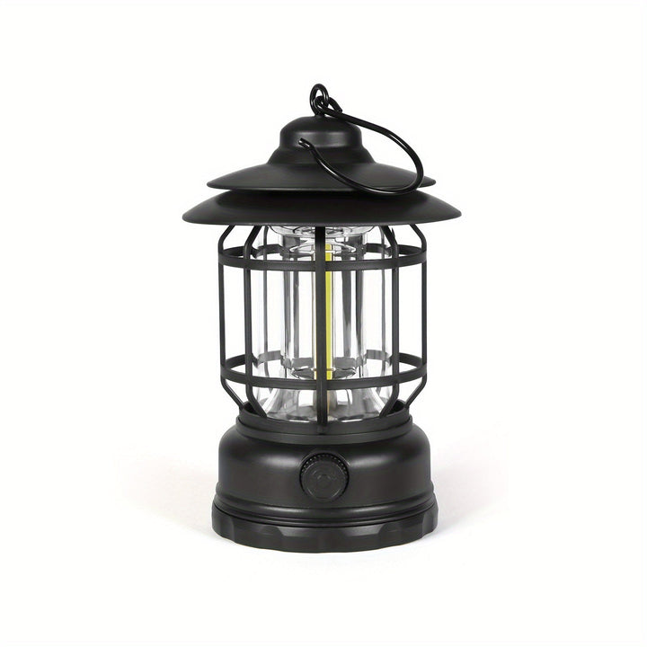 RetroGlow Lampe – Dimmbar Oppladbar LED Utendørsbelysning | Luvikno