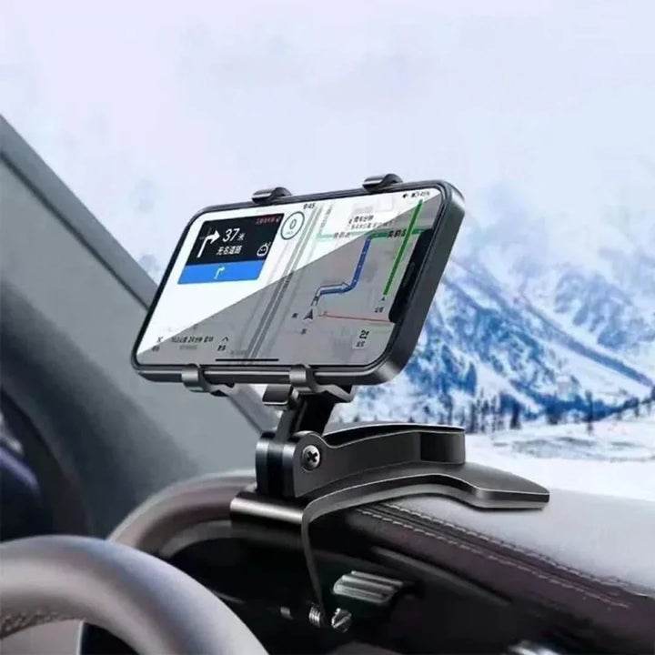Universal roterbar mobilholder for bilen – Sikker og hender-fri navigasjon | Luvikno