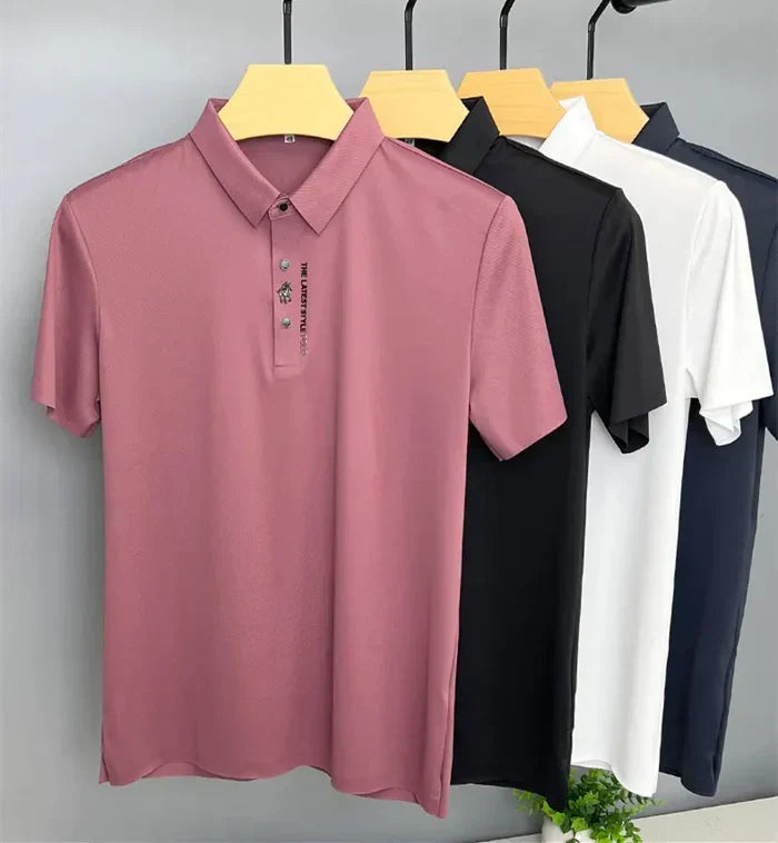 Luvik | Muscle Fit Anti-Wrinkle Polo tyyliä ja mukavuutta varten