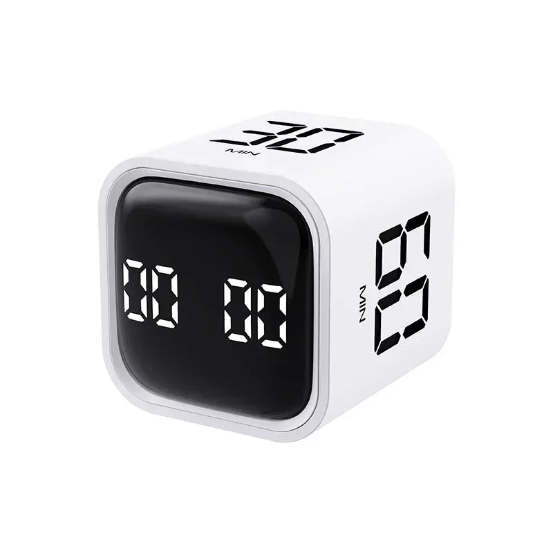 Time Cube SlimTimer – Bærbar LED terningtimer med bevegelsessensor | Luvikno