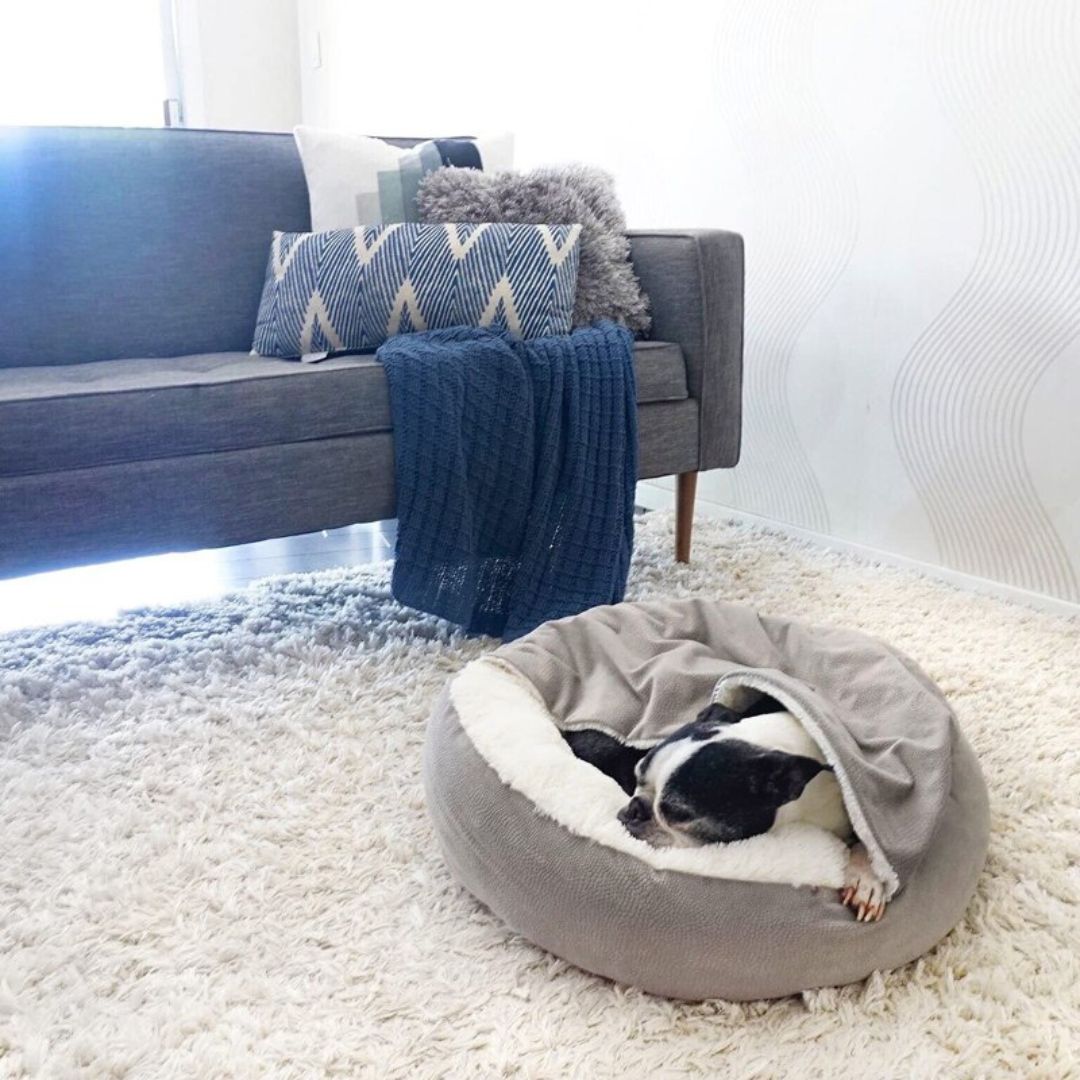 Dog Cuddle Cave - SnuggleNest Luvikno