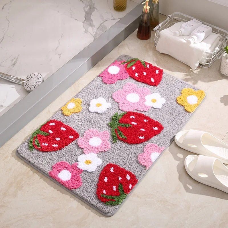 BerryBlossom Floral Softness Beautify Your Bathroom! | Luvikno