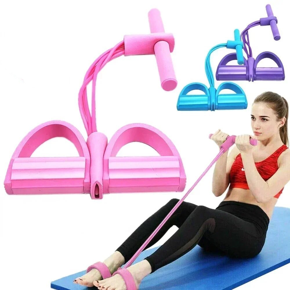 med elastisk pedal - Allsidig kraft - Effektiv trening! | Luvikno
