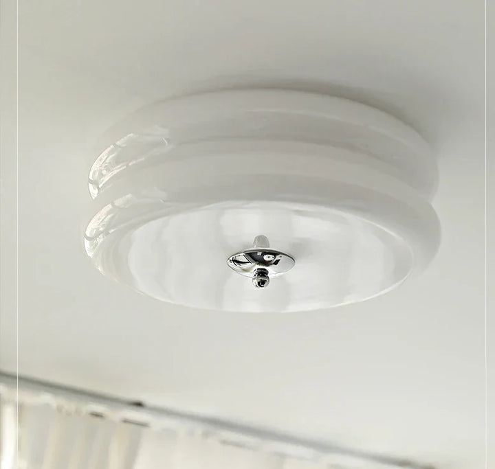 Dansk taklampe i Bauhaus stil - Elegant aura lampe til stue & soverom | Luvikno