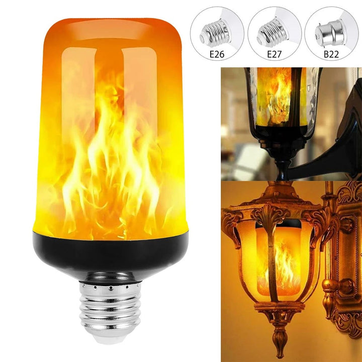 LED Festlampe med 4 Brannmoduser Luvikno