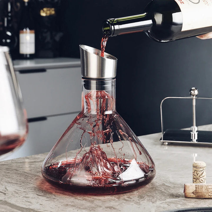 1500ml vinkaraffel med luftåpner