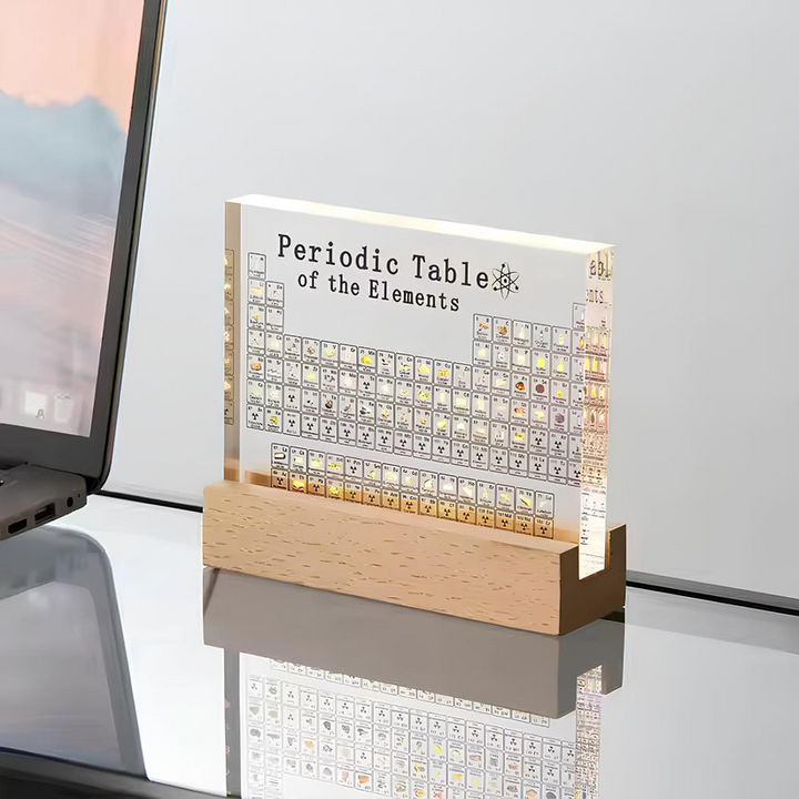 Periodisk tabell over elementer | Ekte elementer visning | Luvikno