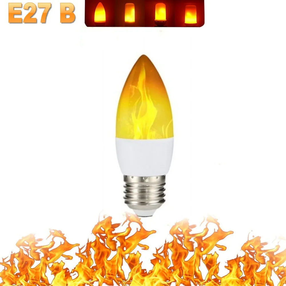 LED Festlampe med 4 Brannmoduser Luvikno