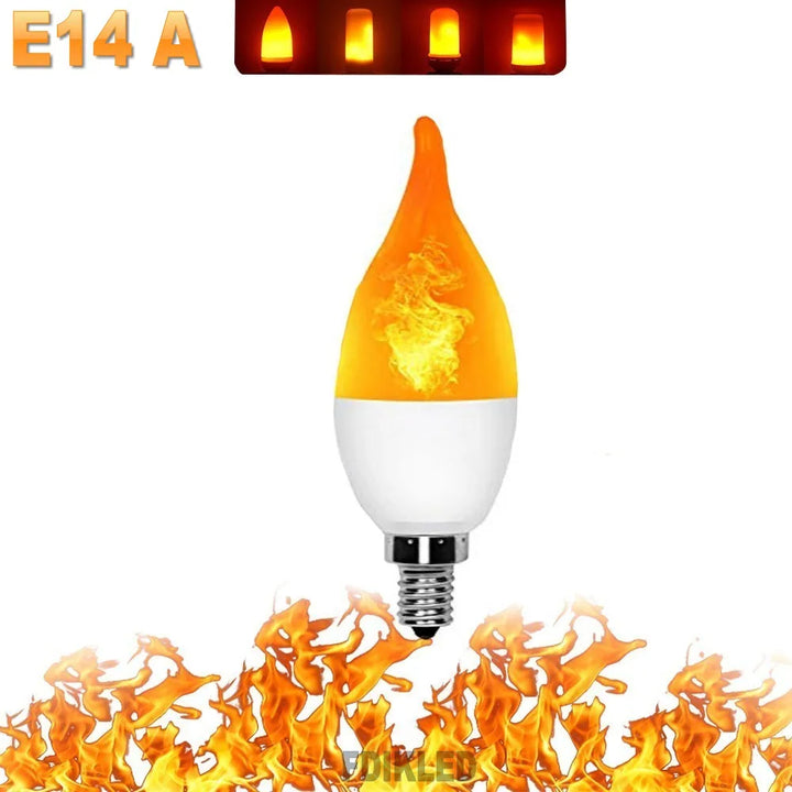 LED Festlampe med 4 Brannmoduser Luvikno