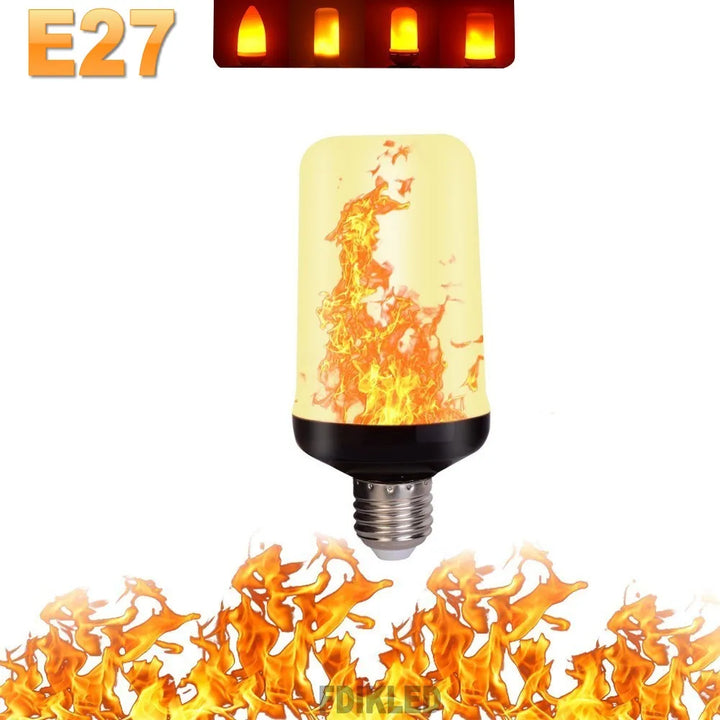 LED Festlampe med 4 Brannmoduser Luvikno