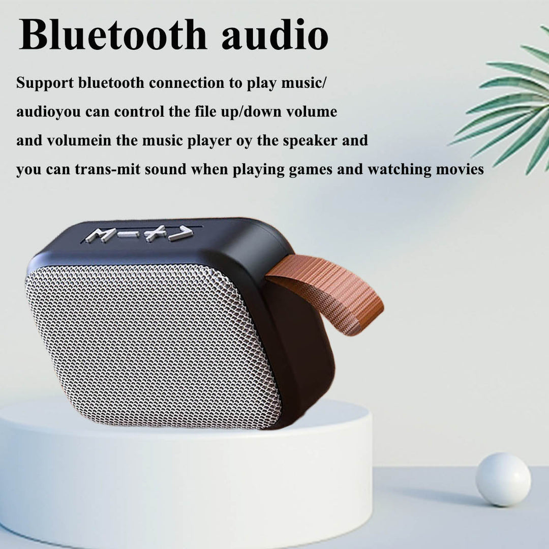 Bærbar 3D Bluetooth Høyttaler Luvikno
