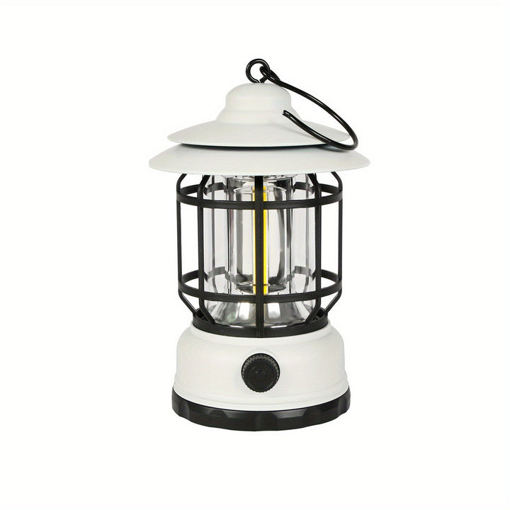 RetroGlow Lampe – Dimmbar Oppladbar LED Utendørsbelysning | Luvikno