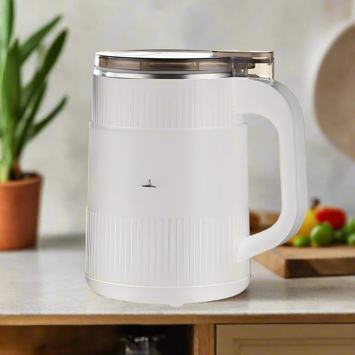 Elektrisk kornmølle – Mølle for korn, frø, krydder & kaffe (Blå / Hvit)