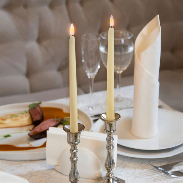 LED Flameless Stearinlys Sett Luvikno