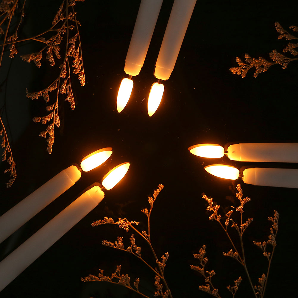 LED Flameless Stearinlys Sett Luvikno