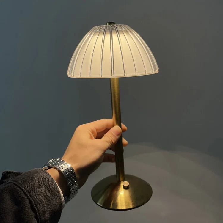 Bordlampe LED Trådløs Modern Krystall Lys Luvikno